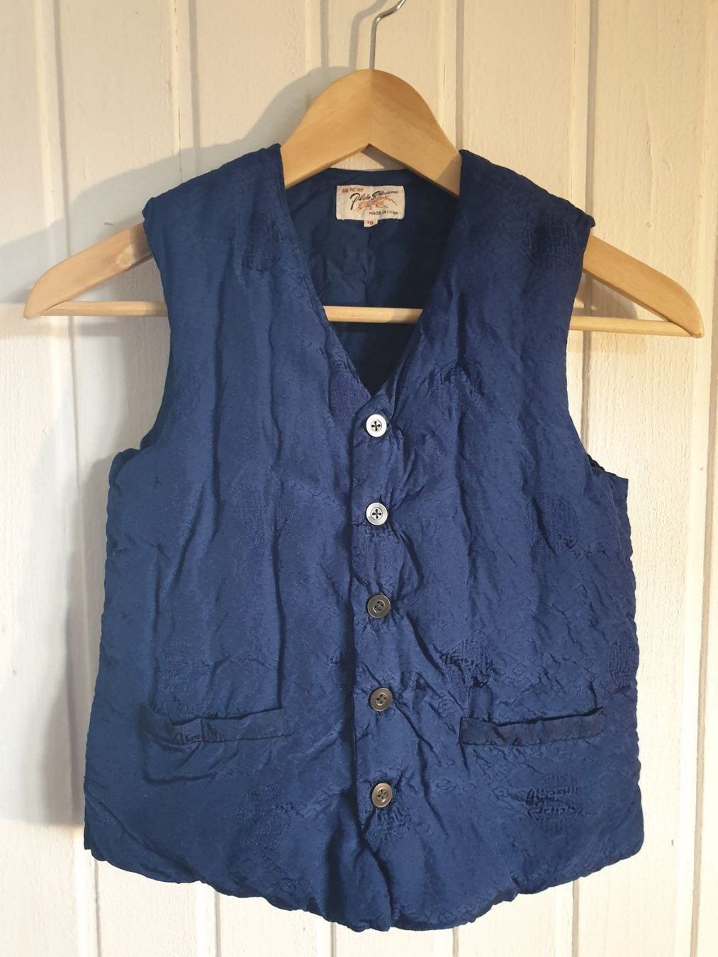 Sonstige Jungenkleidung: Blaue Kinderweste / Gilet – Gebraucht aus Langnau am Albis von jer_pm72