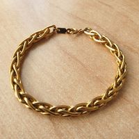 Modeschmuck Armband Metal 19cm Teuschend Echte Optik
