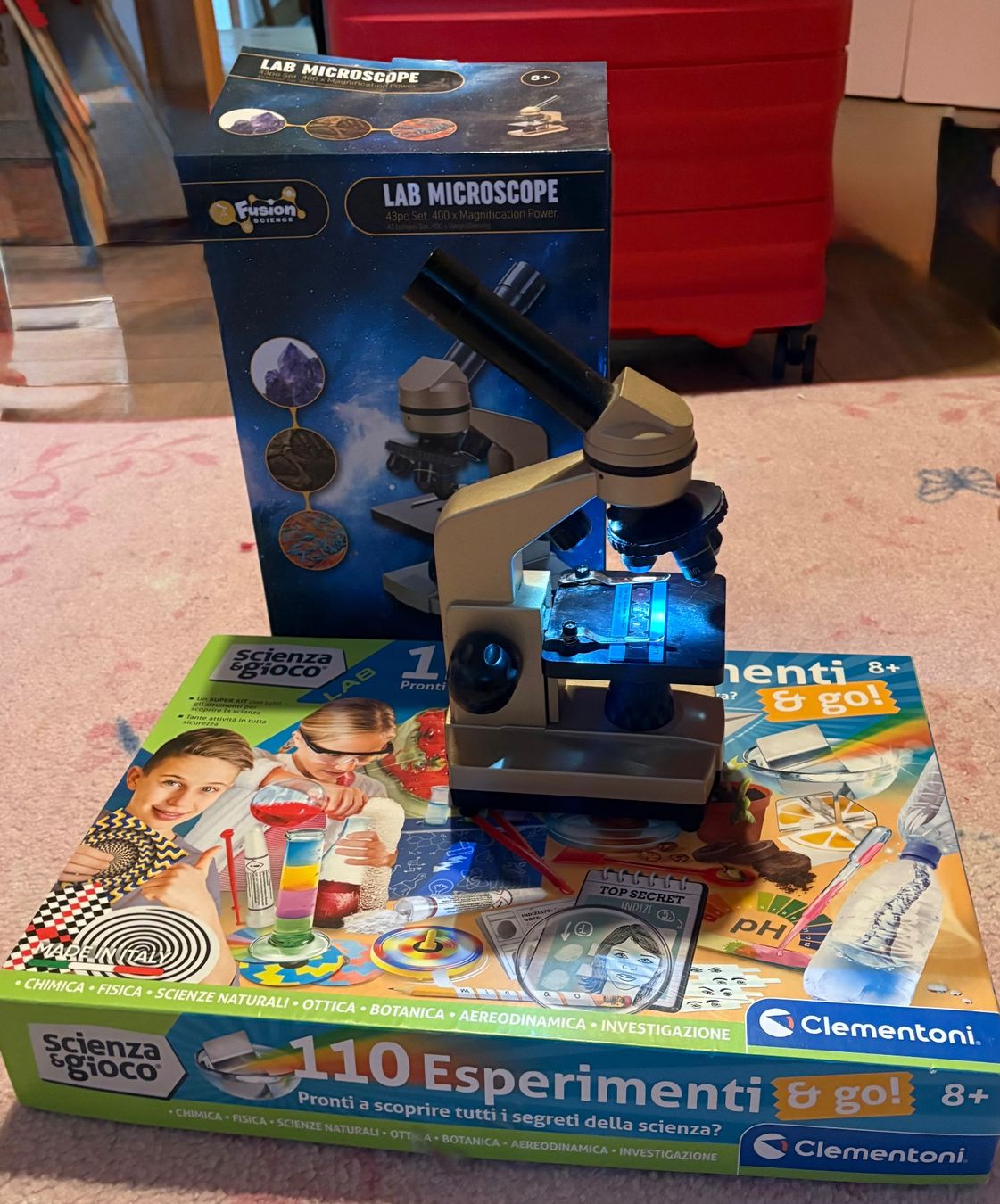 Giocattoli: Lab microscope und Experimentierkasten – Usato da Othmarsingen venduto da shi_z6zz