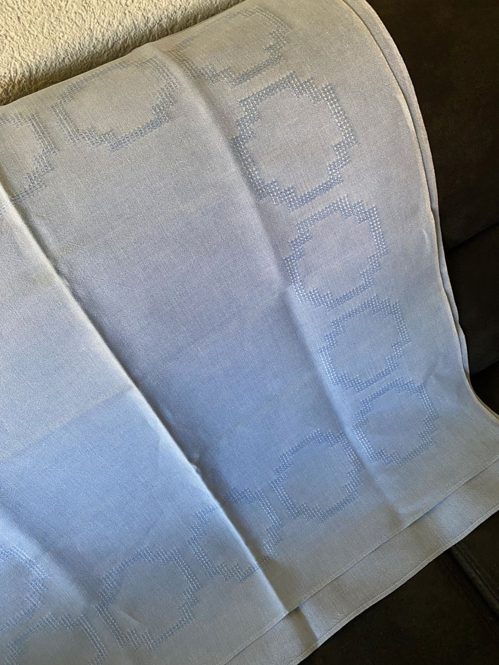 Altra biancheria da tavola: Tischtuch blau ca 75x72cm – Usato da Allenwinden venduto da Obalu 2