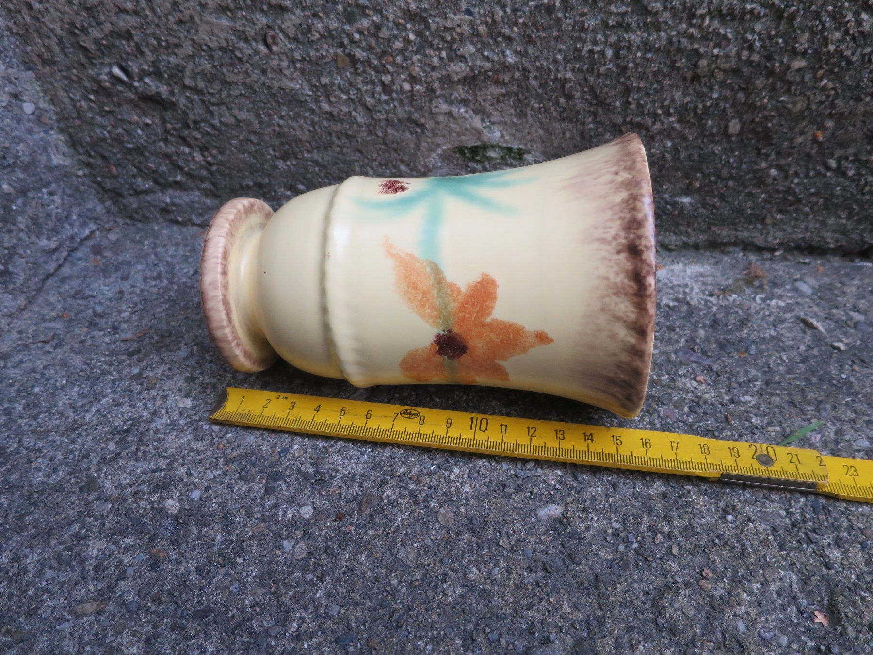 Vasen & Gefässe: Vase "Elsterwerda Handarbeit" 939/11, ca. 16 cm, – Gebraucht aus Zürich von 1.Simon 2