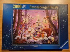 Neu Puzzle "Weihnachten im Wald"