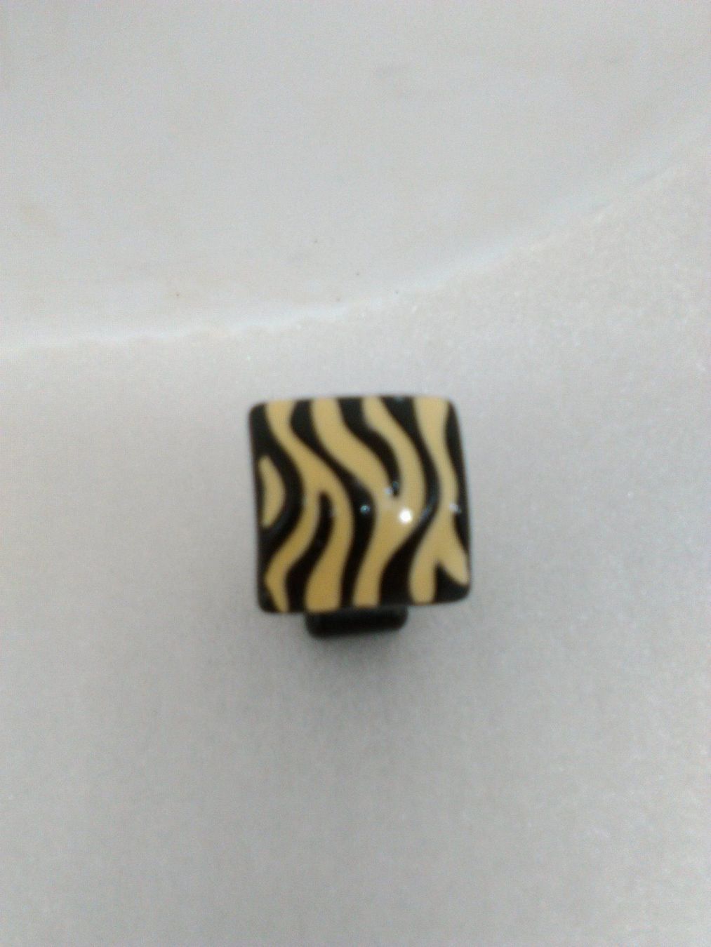 Ringe: RING MODESCHMUCK;SCHWARZ UND BEIGE – Neu (gemäss Beschreibung) aus Basel von bijoutrie_4 5
