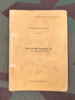 Reglement 54.111 d, LEICHTER PANZER 51 TURM UND BEWAFFNUNG, 