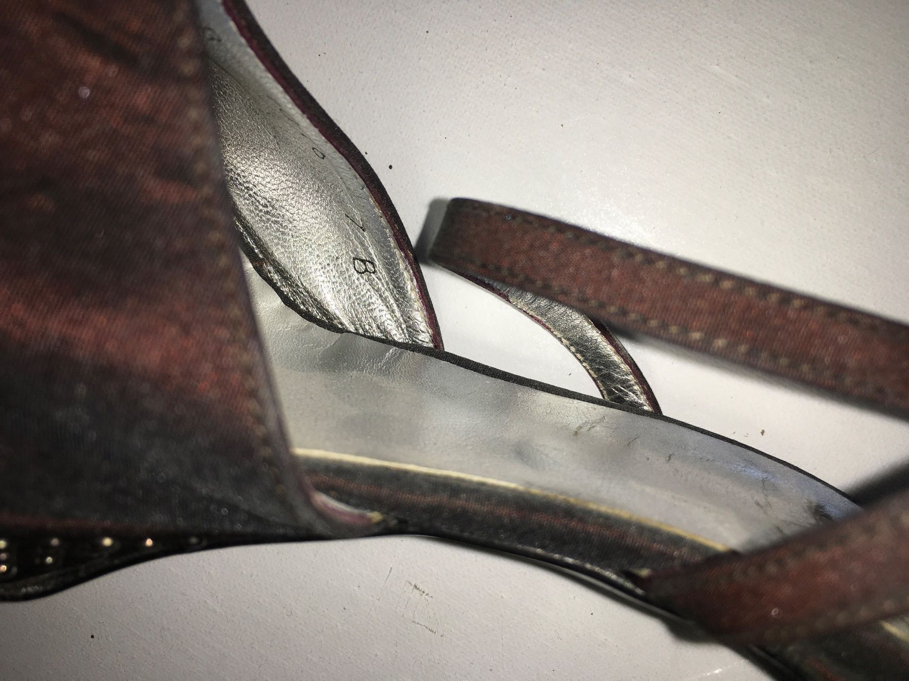 Damenschuhe: BIS Charles Jourdan Sandaletten 8 – Gebraucht aus Zug von smile060 8