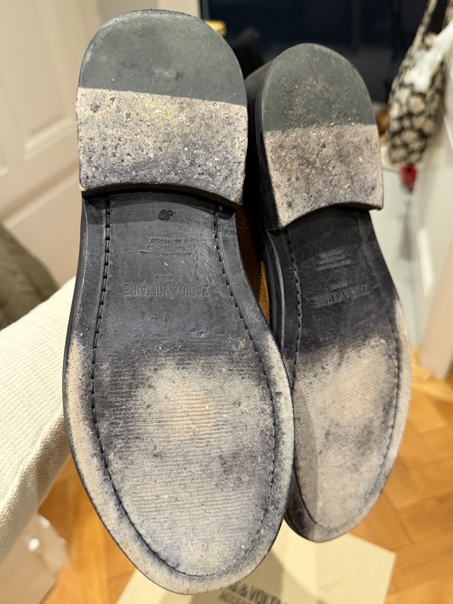 Zadig & Voltaire Damenschuhe: Zadig&Voltaire brown leather ankle boots size 39 – Gebraucht aus Genève von jud_xrl8 6