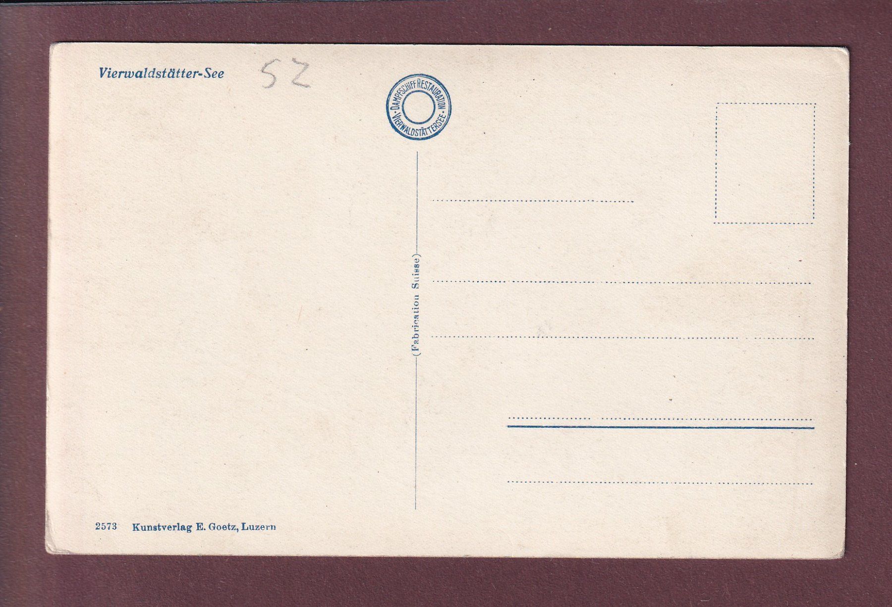 Cartoline postali: LUZERN und Umgebung – Usato da Pully venduto da nicecards 1