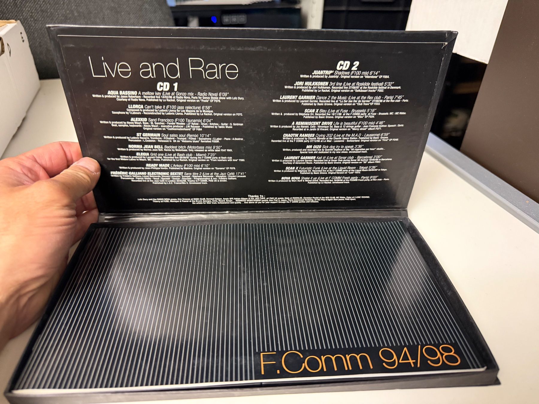CD: Live And Rare - HD23B – Usato da Küsnacht ZH venduto da swisssales.net 2