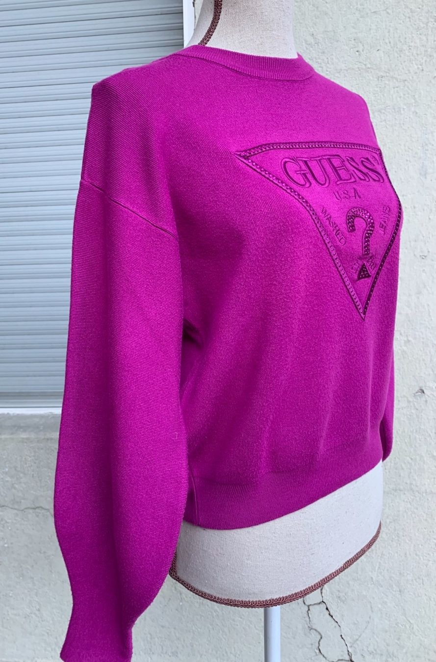 Guess Pullover & Sweatshirts: Superbe pull GUESS 77%viscose manches larges t.38 – Neu (gemäss Beschreibung) aus Martigny von only__you 1