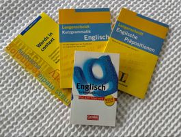 4 x Grammatik, Wortschatz, Beispielsätze Englisch
