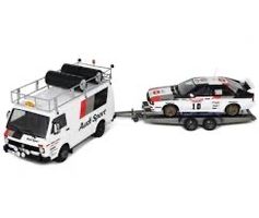 3 CAR/SET RALLY CORSE 1973 AUDI QUATTRO A2 VW LT35 1:18 OTTO