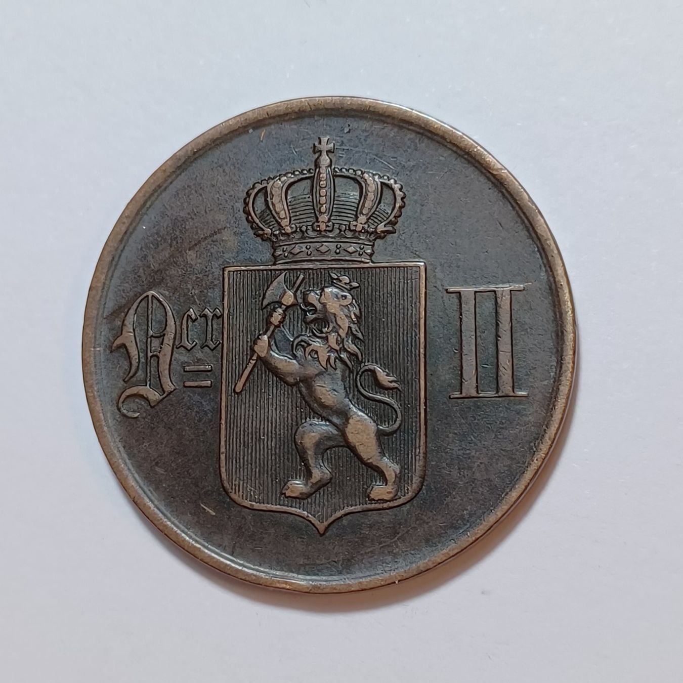 Tutti le monete: 5 Öre 1876 Norwegen – Usato da Pfäffikon ZH venduto da Welt_Muenzen 1