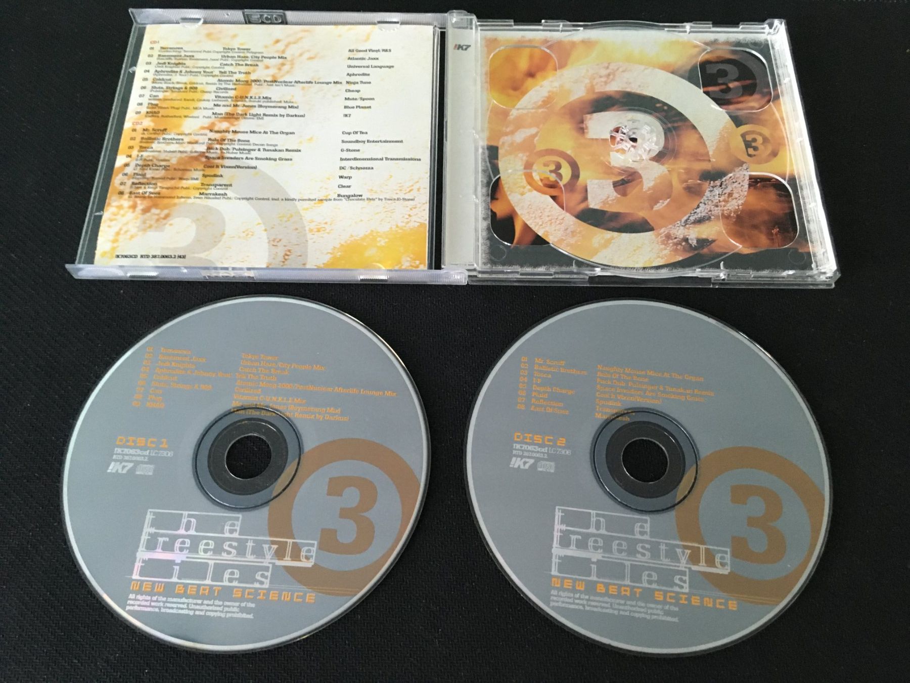 CD: The Freestyle Files Vol.3 - New beat science -CD- 2cd – Usato da St.Gallen venduto da MedienJoe 1