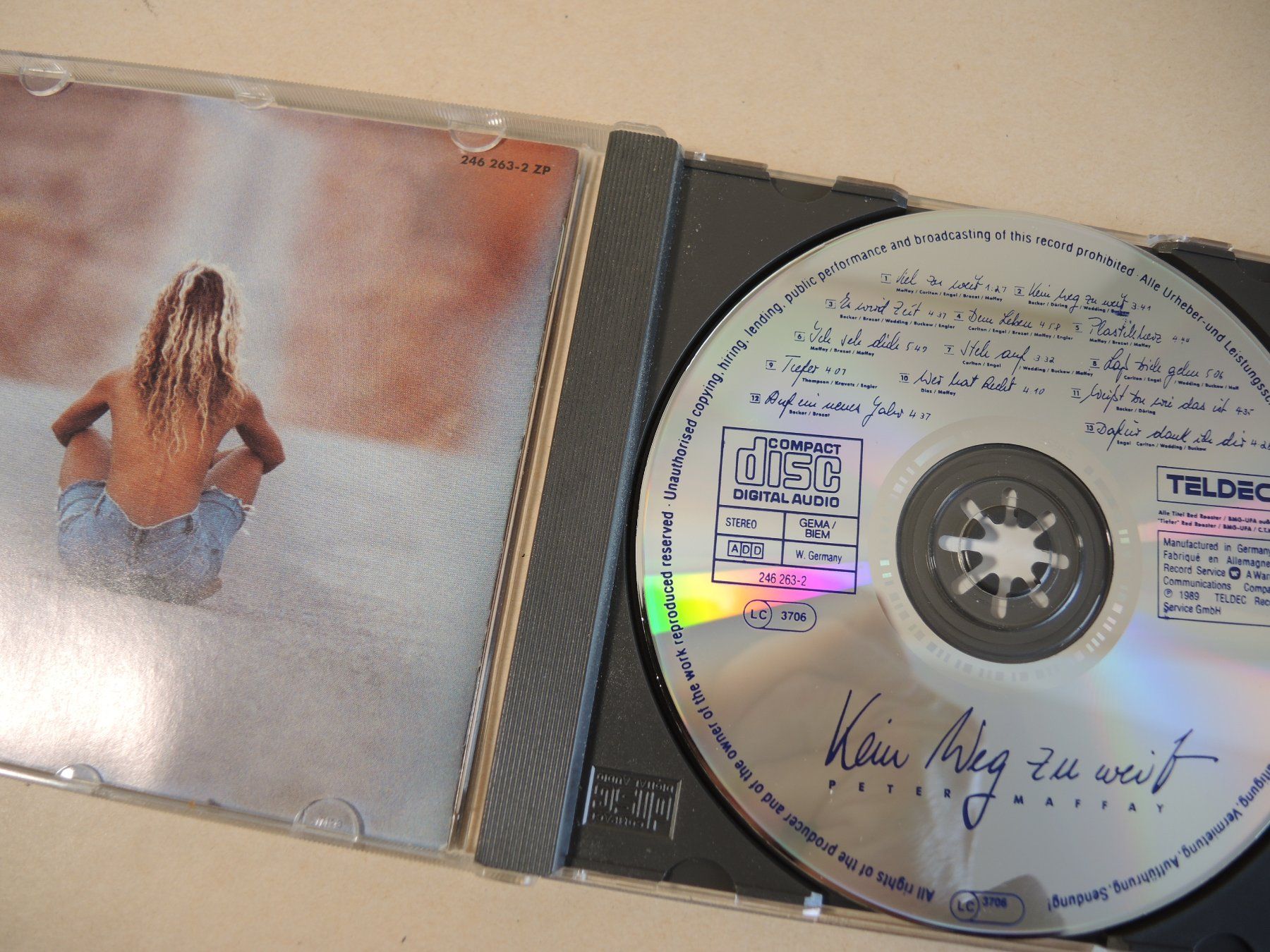 CD: Peter Maffay - Kein Weg zu weit - CD – Usato da Rorschach venduto da Pop-upBrocki 1