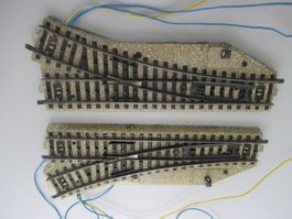1 Elektromagnetische Weichen-Paar 5202 von Märklin.