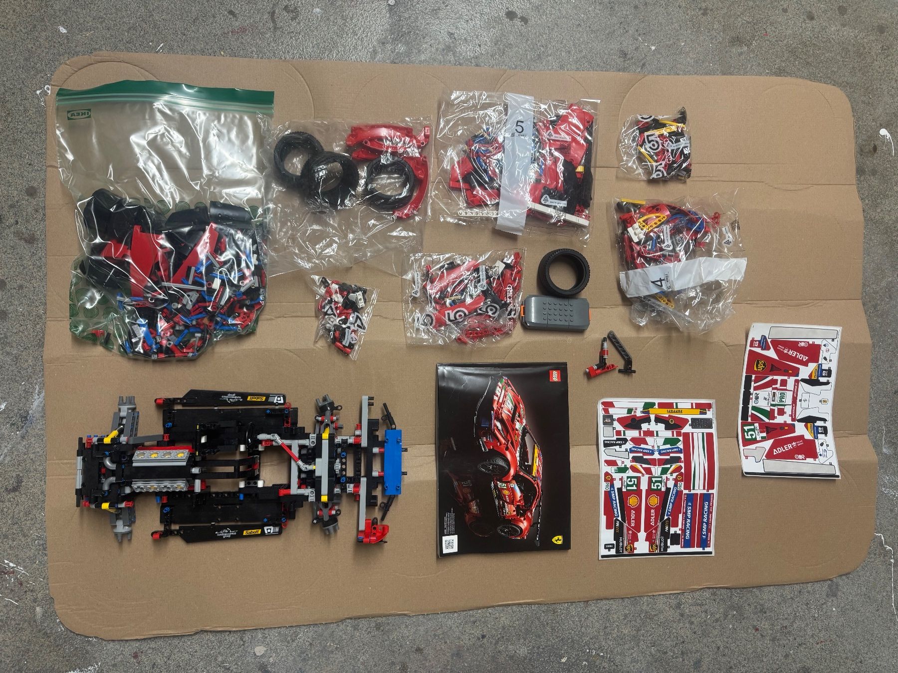 Lego Giocattoli: LEGO Technic 42125 (Ferrari 488 GTE) – Usato da Zürich venduto da pamleano