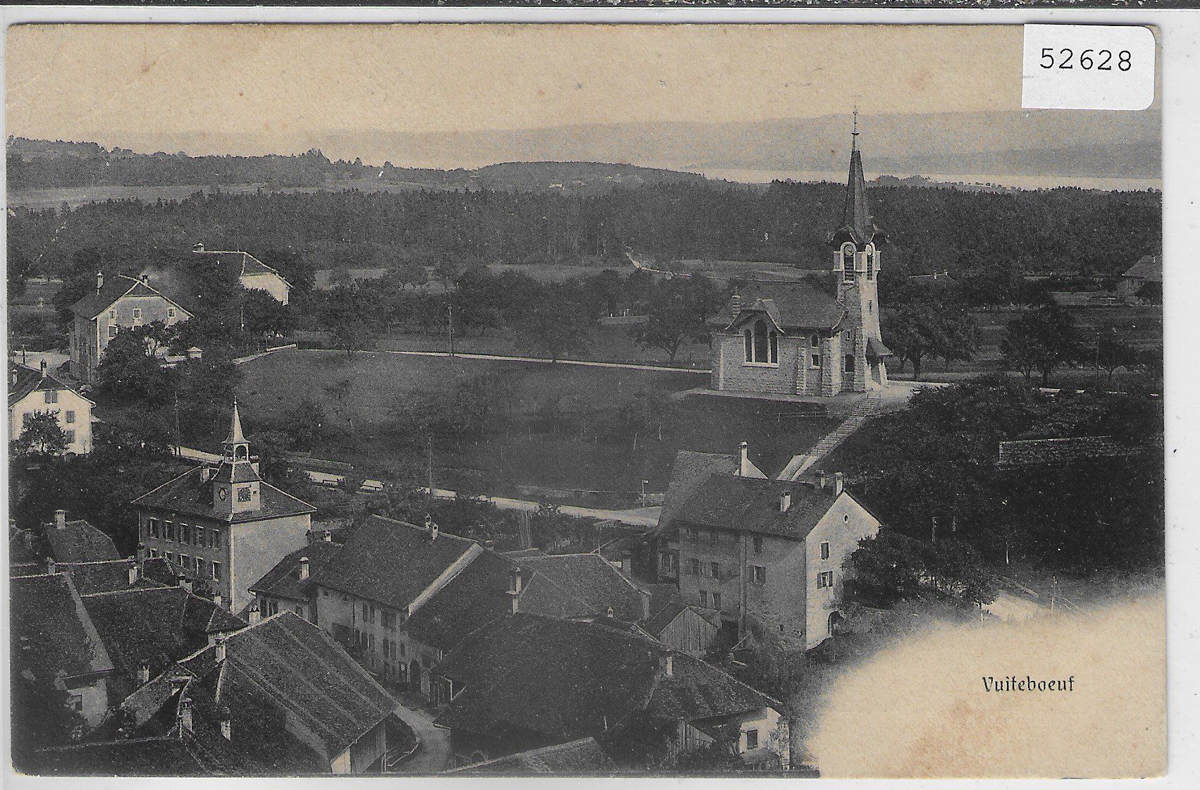 Cartoline postali: Vuiteboeuf - Vue generale – Usato da Ettingen venduto da Kartenplanet