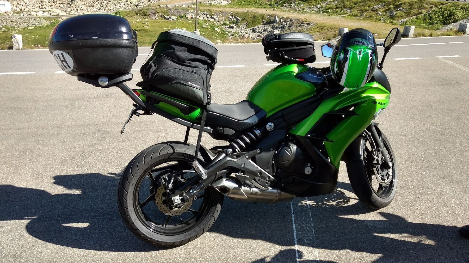 Kawasaki Route: Motorrad Kawasaki ER-6F ABS – D'occasion à Russikon par 23duese03 5