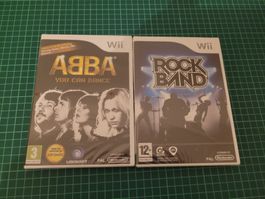 ABBA You Can Dance + Rock Band Nintedo Wii! [Scelled]
