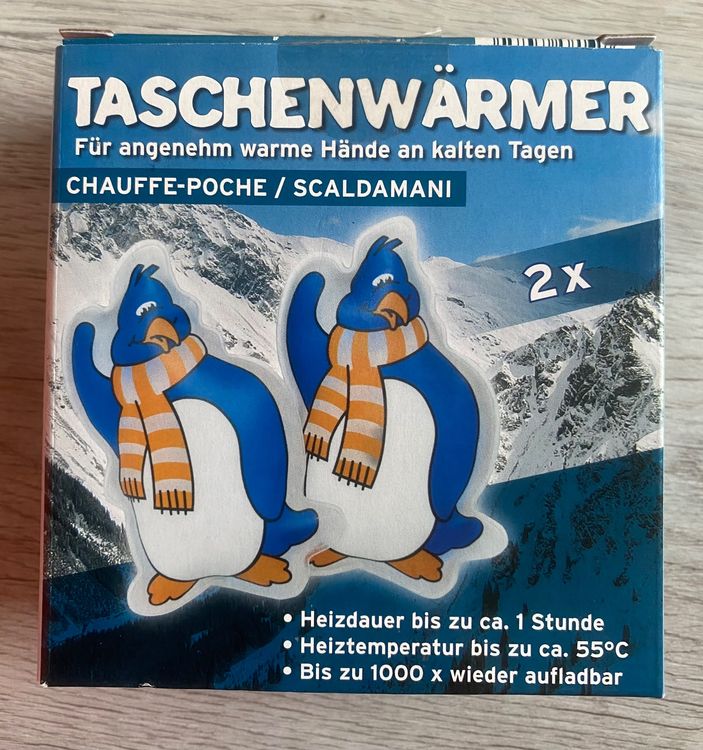 IEA Medical Taschenwärmer Pinguine – 8er Set, Wiederverwendbar, Ohne Batterie