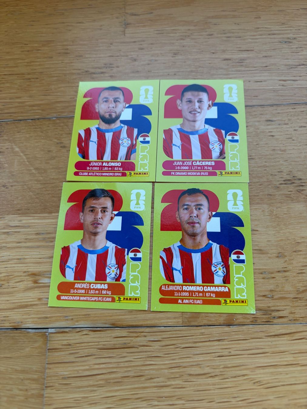 Panini Sammelbilder & Trading cards: Panini PAR 6,8,12,16 – Neu (gemäss Beschreibung) aus Zürich von bel5