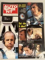 vintage italian magazine AUTOSPRINT N° 25 18 giugno 1972
