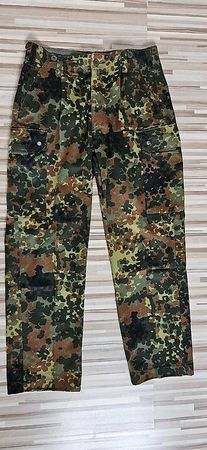 Original BW/Flecktarn Feldhose Cargohose  Gr. 75-80 / NEU!