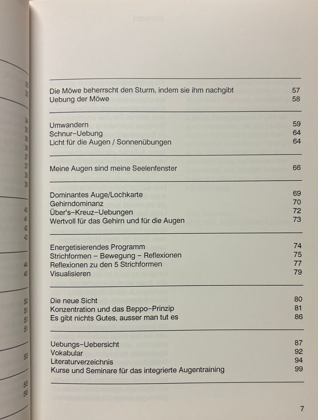 Libri: Wolf Marlène, Integriertes Augentraining – Nuovo (secondo la descrizione) da Sarnen venduto da Livres 3