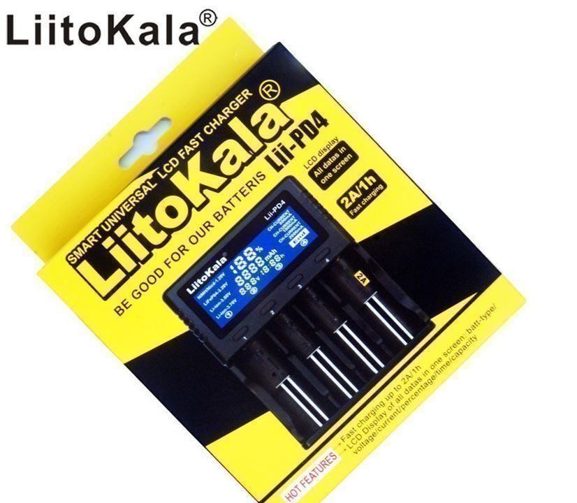 Caricatori & Batterie: LiitoKala Lii-PD4 / 4x Digital-Charger – Nuovo (secondo la descrizione) da Arbon venduto da Helmuth