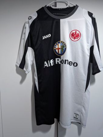 EINTRACHT FRANKFURT TRIKOT AWAY 2013/14 MIT ALFA ROMEO-GR.XL
