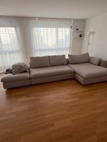 Milou Ecksofa inkl. Höcker in Beige