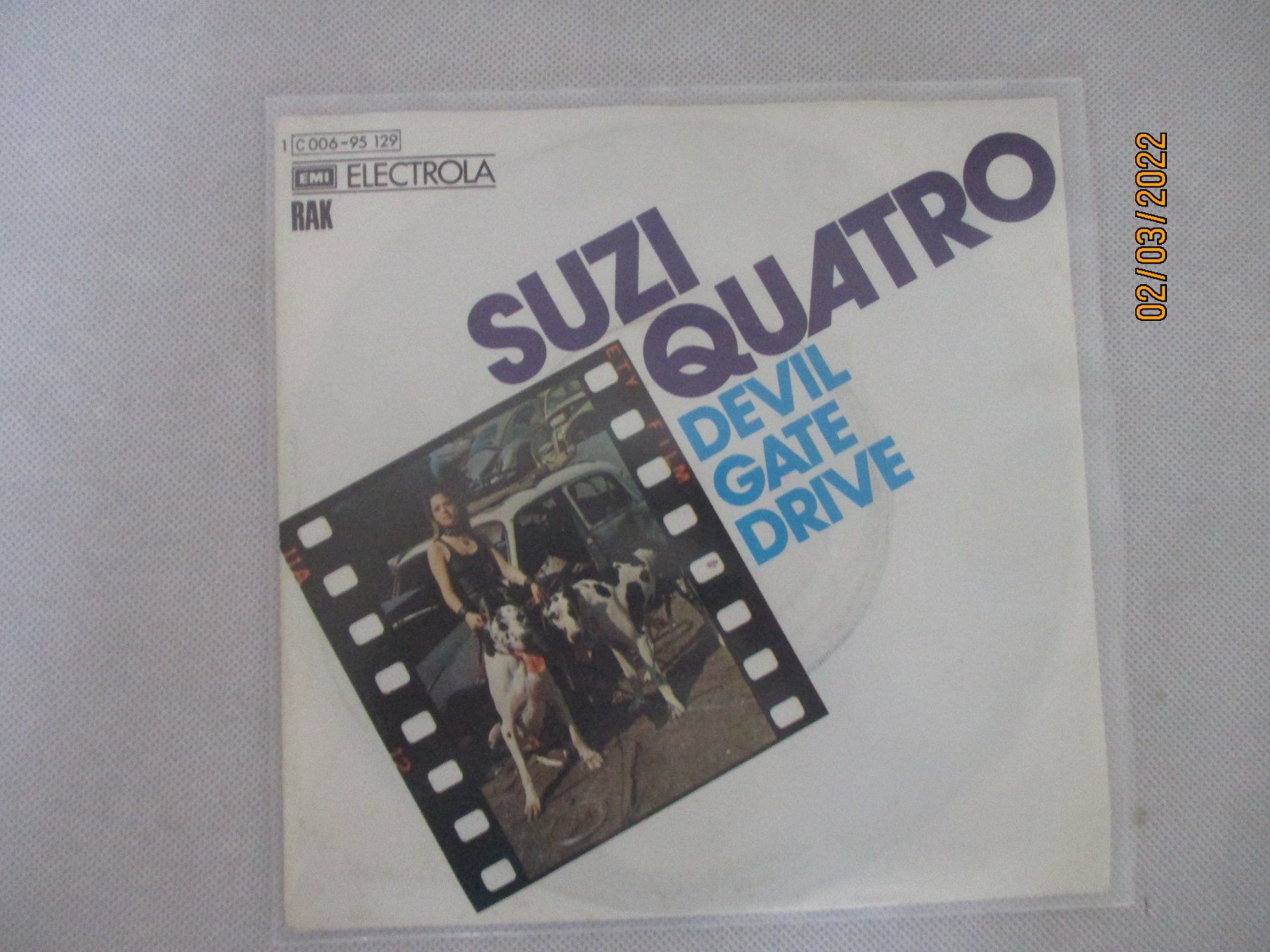 Vinyles: Suzi Quatro – Devil Gate Drive – D'occasion à Liestal par Disc-Point