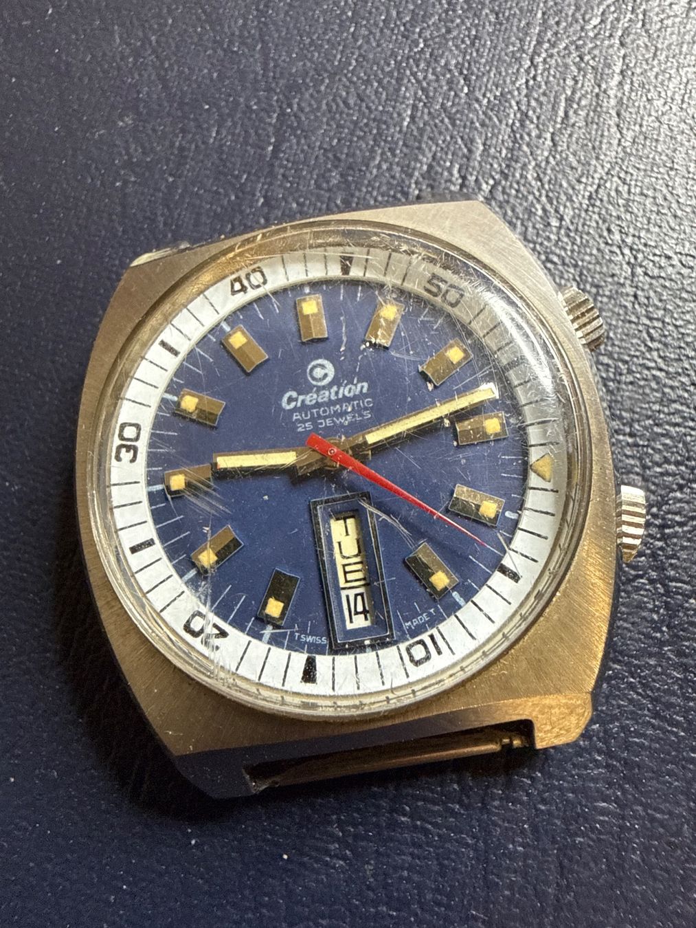 Uhren: Creation Vintage Automatic 37 mm – Gebraucht aus Pfeffingen von Allhandelklgwatches
