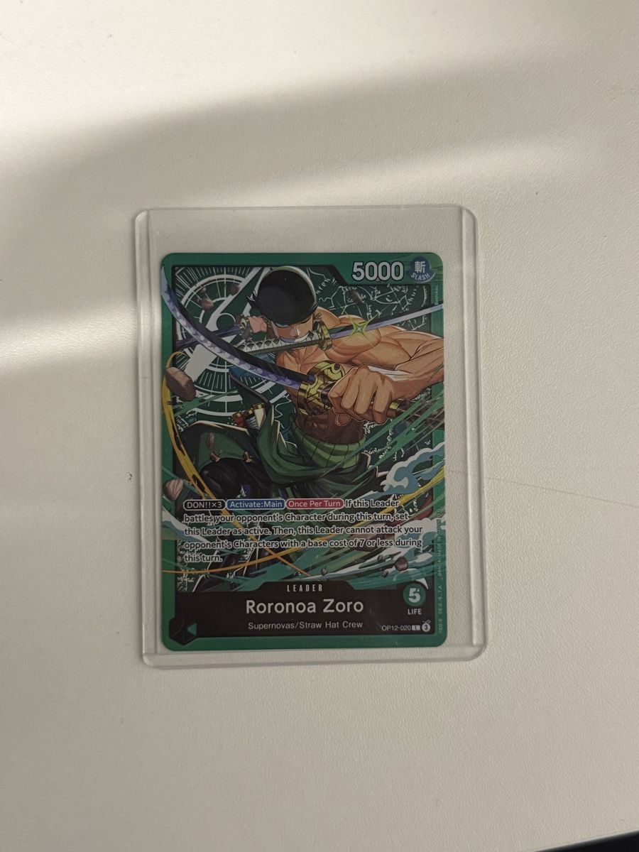 Bandai Cartes à collectionner: One Piece Card Roronoa Zoro Leader – Neuf (Voir description) à Horgen par haz_8ldx