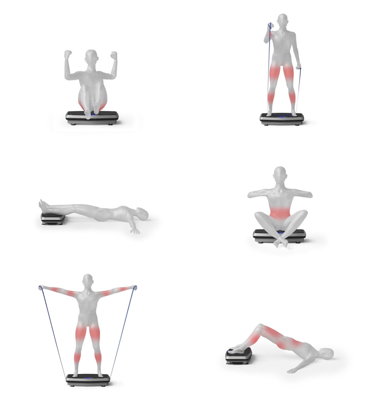 Thermofit Hometrainer: Vibrationsplatte Thermofit plus new Design Vorführgerät – Gebraucht aus Flawil von Thermofonte_AG 2