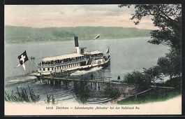 Salondampfer Helvetia auf dem Zürichsee