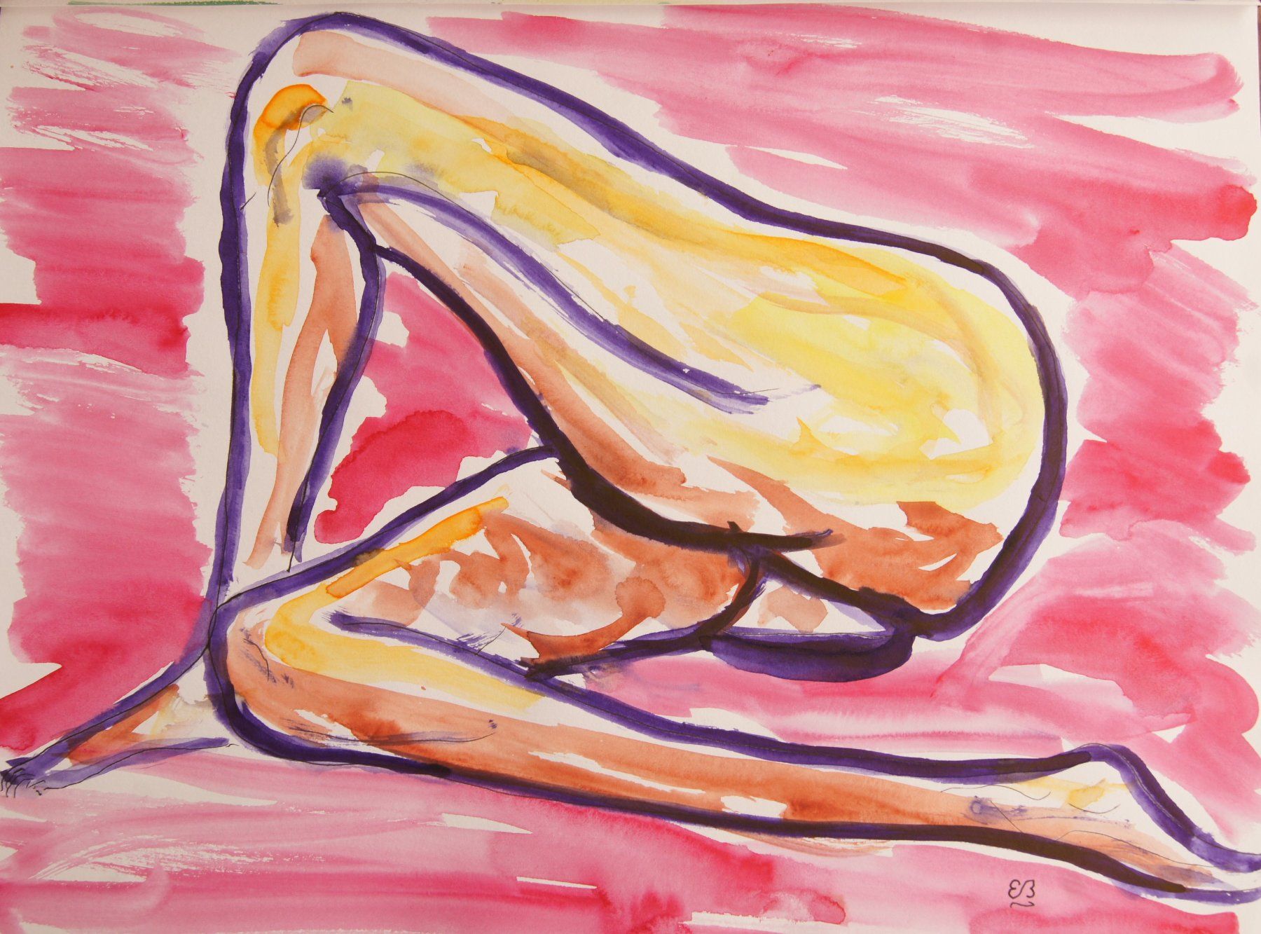 Dipinti: Zeichenbuch mit erotischen Aquarellen – Usato da Fribourg venduto da erw_68dx 2
