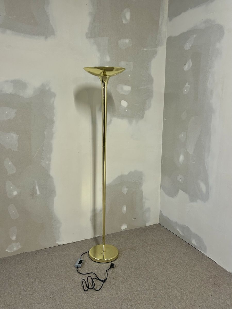 Lampade: Elegante Stehlampe in Messing – Usato da Rickenbach ZH venduto da Der-Insider 6
