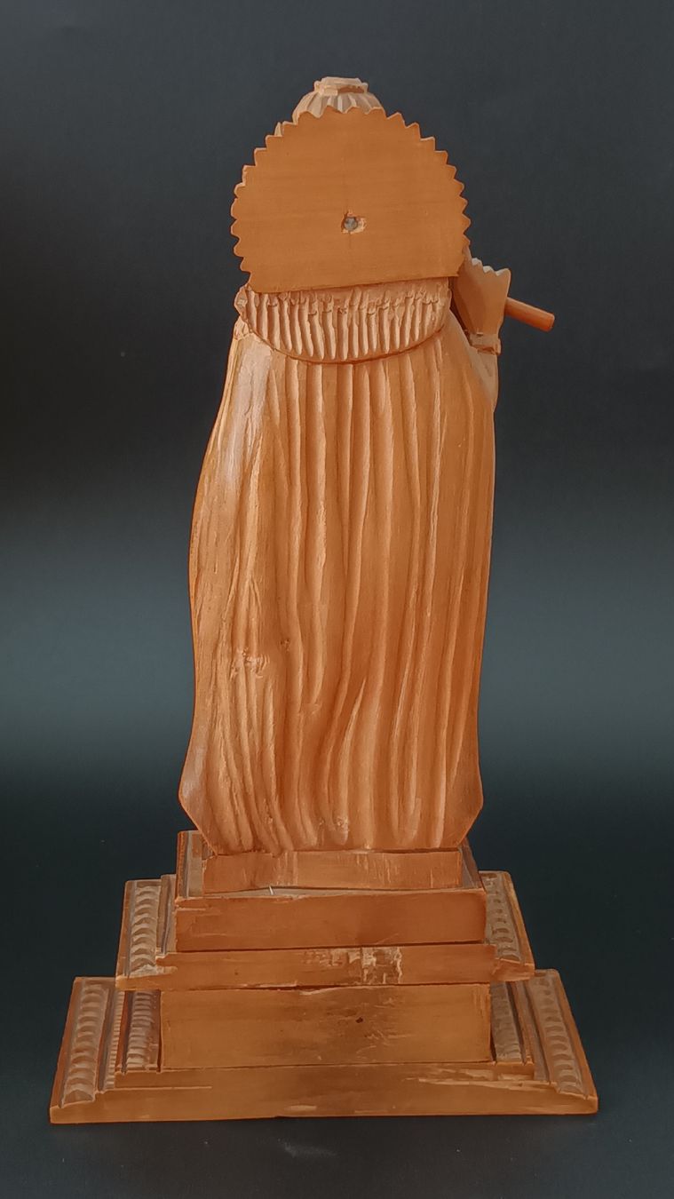 Figuren: Handgeschnitzte Krishna Holzfigur mit Flöte  – Gebraucht aus Allenwinden von pro_nmg9 4