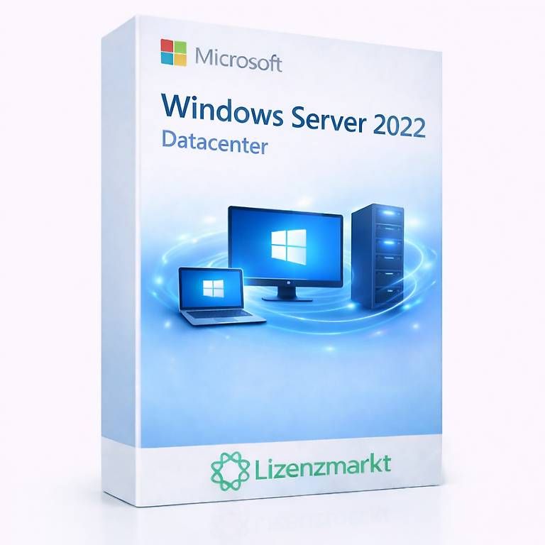 Software: Windows Server 2022 Datacenter – Usato da Gossau SG venduto da Lizenzmarkt