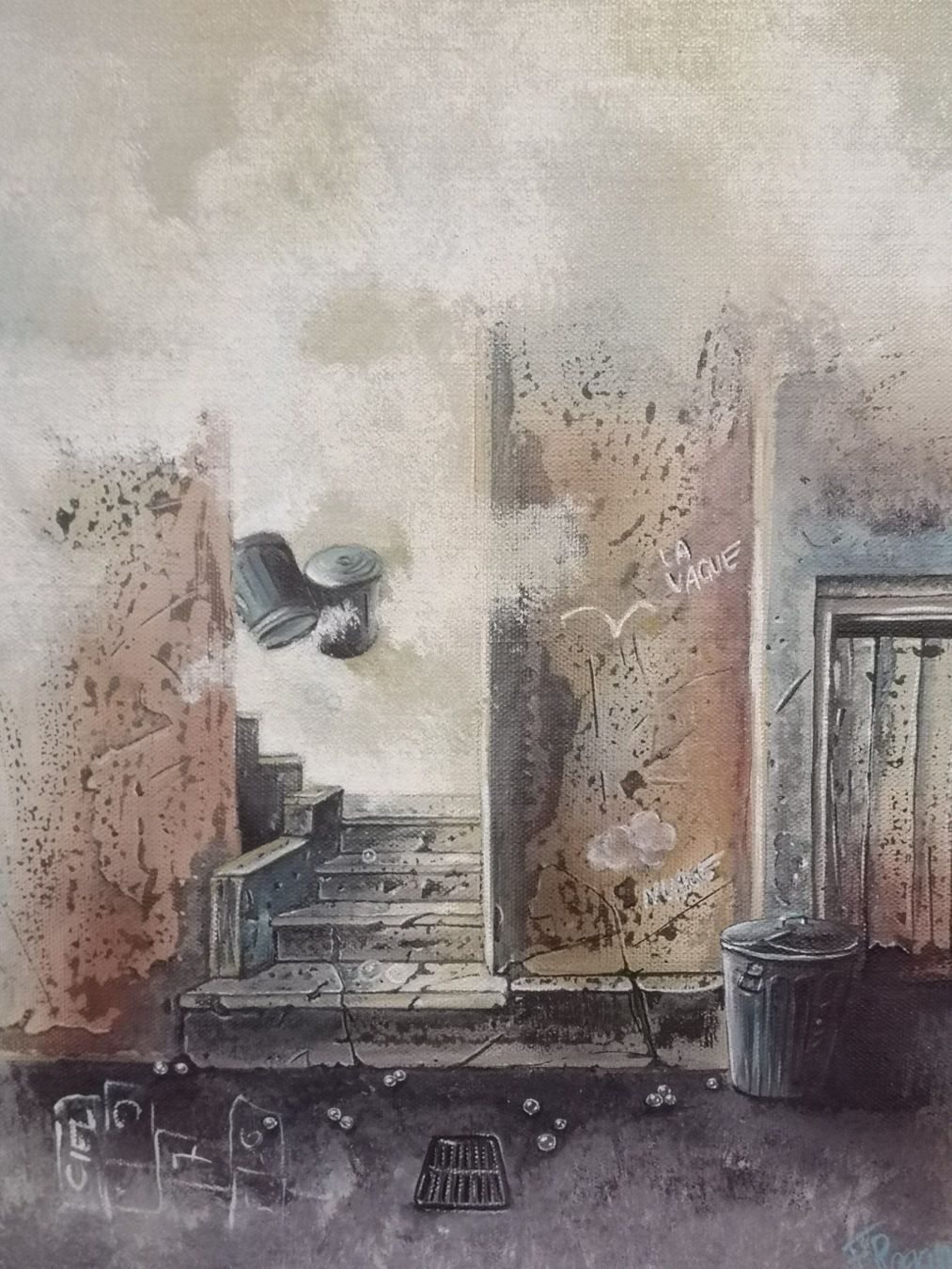 Gemälde: HUILE SUR TOILE SIGNÉE REGAMEY – Gebraucht aus Genève von Qanil77 5