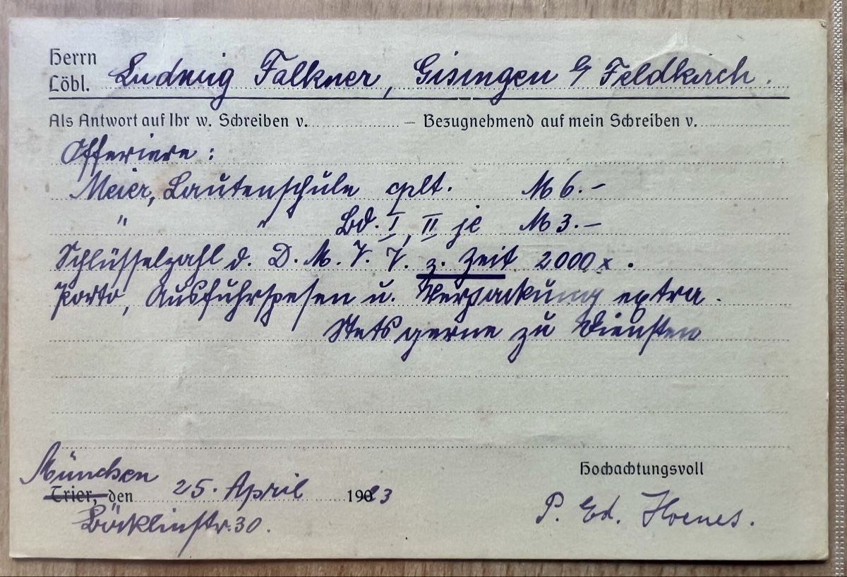 Cartoline postali: Deutsches Reich. 8 alte Postkarten. – Usato da Muotathal venduto da OttoK01 5