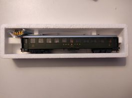 Personenwagen IC 2. Kl. grün der SBB von ROCO, H0, GS