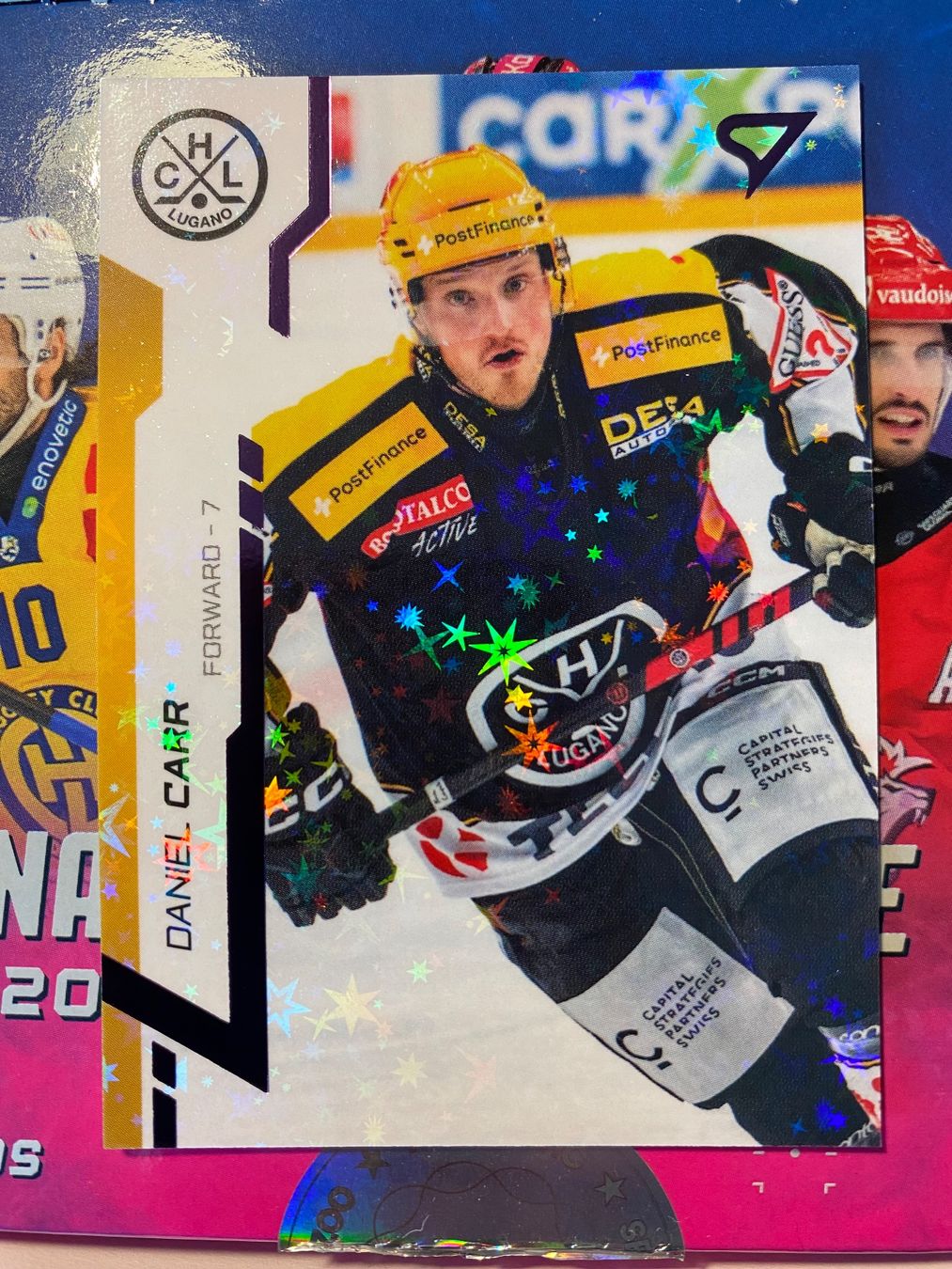 Sportzoo Carte collezionabili: National League - Purple - Daniel Carr - HCL – Nuovo (secondo la descrizione) da Biel/Bienne venduto da Stefan0222