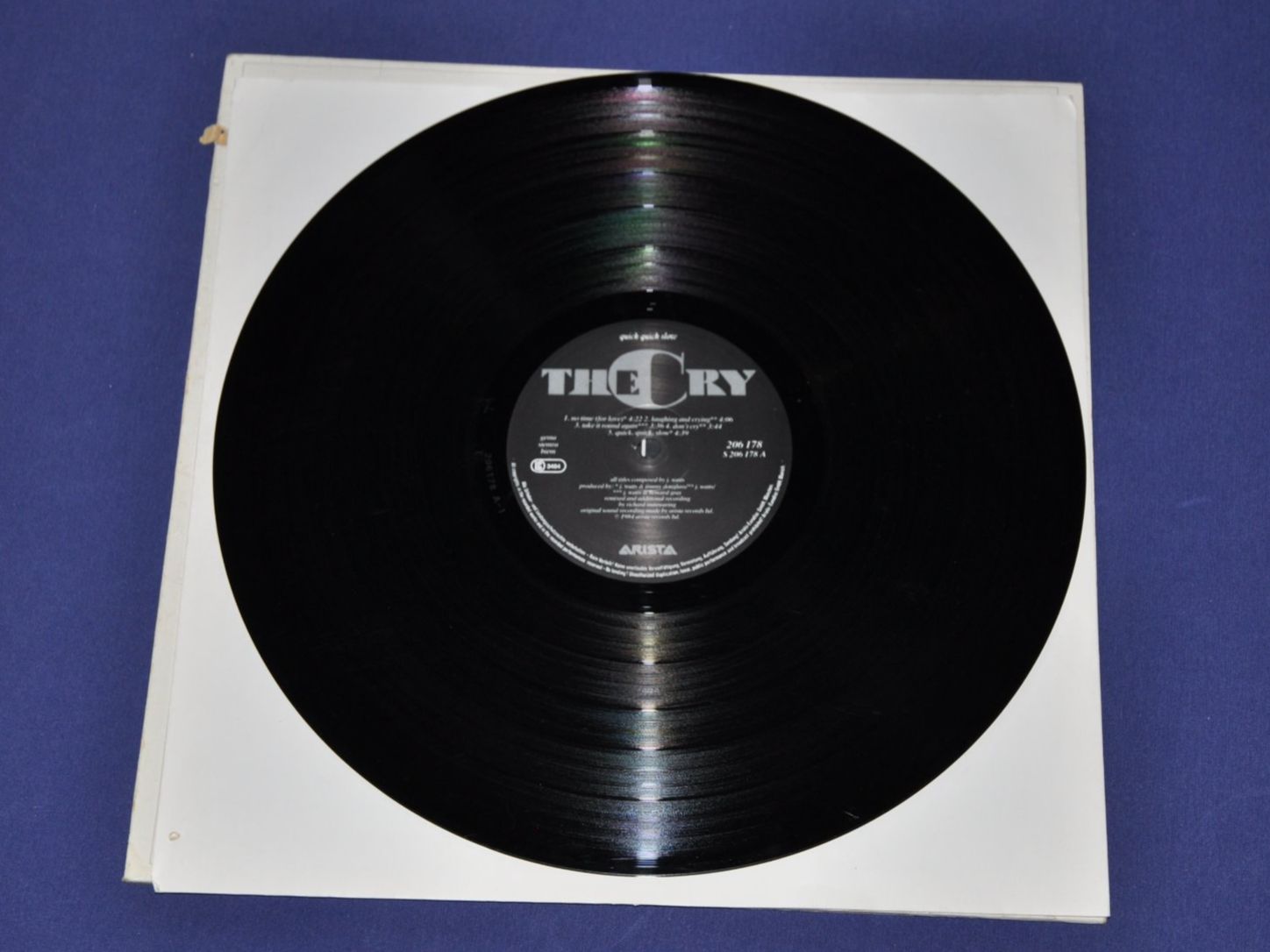 Schallplatten: LP The Cry - Quick.Quick Slow – Gebraucht aus Boll von Theodora15 4