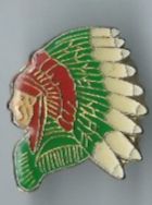 Plaketten & Abzeichen: Indianerkopf, Pin – Gebraucht aus Zürich von t24_de
