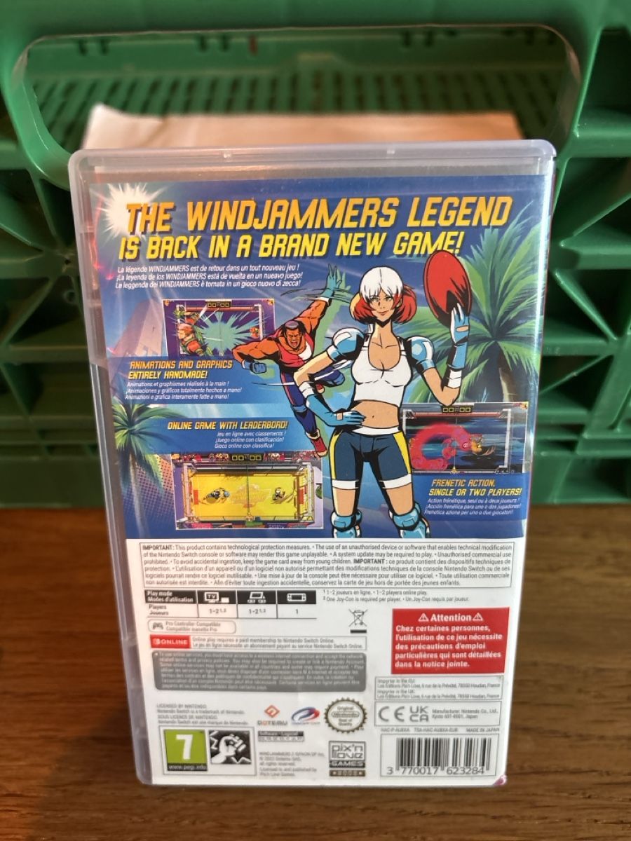 Nintendo Giochi: Windjammers 2 - Nintendo Switch - Top Zustand – Usato da Zürich venduto da hiddentreasures_zh 1
