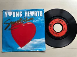 SMOKIE rare Single Young hearts Kult Hits Top CHRIS NORMAN
