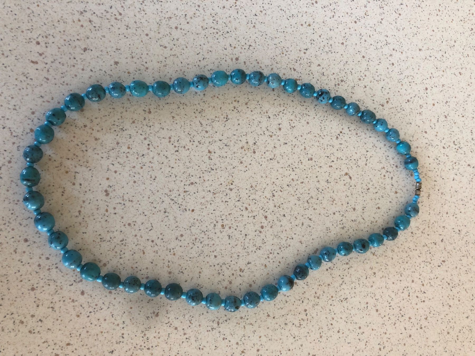 Catenine: Collier en turquoise – Usato da Goumoens-la-ville venduto da sfornallaz