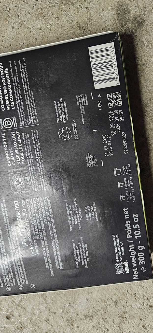 Nespresso Cibi & Specialità: Nespresso  Kapseln, Leggero – Nuovo e nell'imballaggio originale da Baar venduto da Vel...Baar45 4